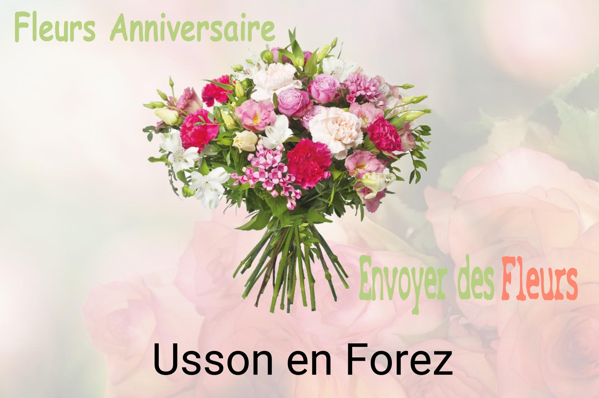 Bouquet de fleurs d’anniversaire livré à Usson-en-Forez
